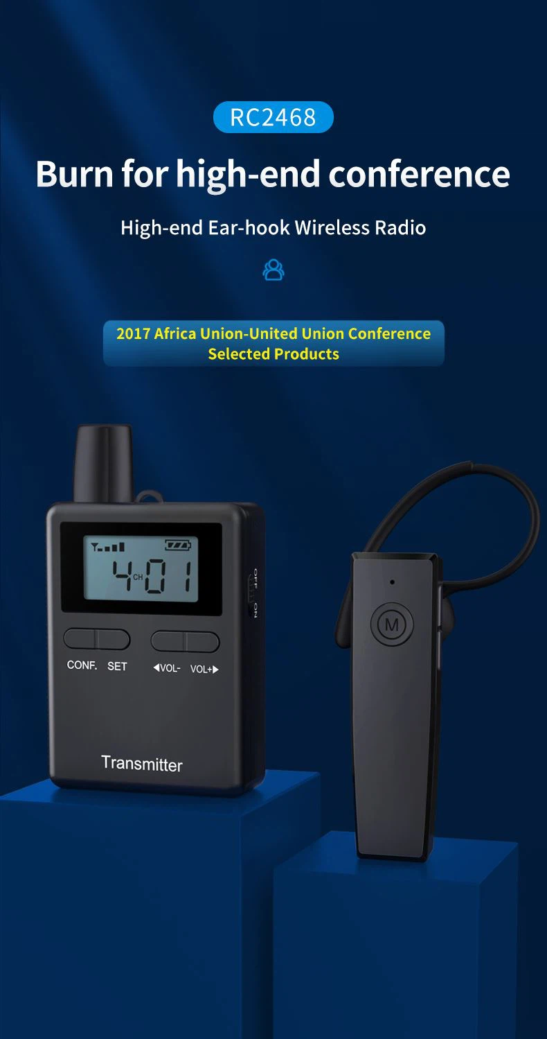 2.4GHz 50-Channel Wireless Tour Guide System(1)